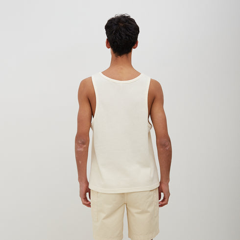 Sunflower Mesh Tank Top Off White 2028 Degli Uberti